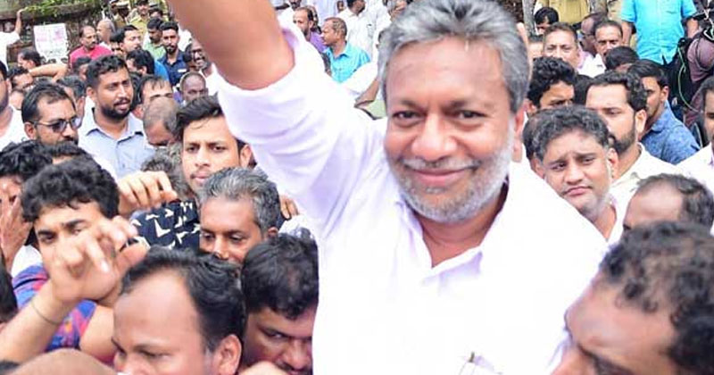 യുഡിഎഫിനെ അനുകൂലിച്ച പി.കെ.രാഗേഷിനെതിരെ സി.പി.എമ്മിന്റെ പ്രതികാരം