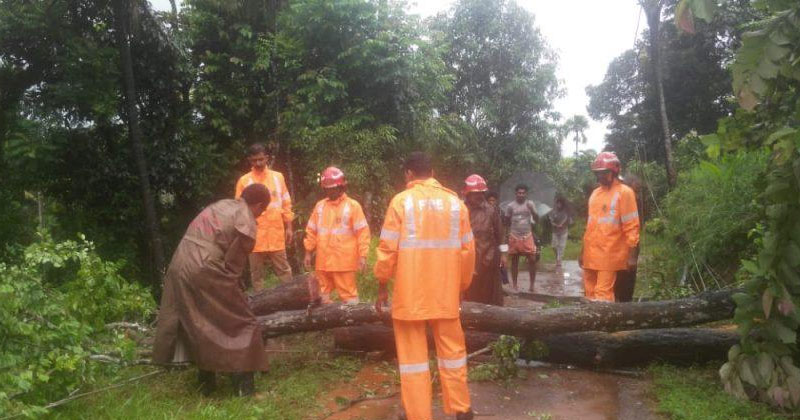 സംസ്ഥാനത്ത് കനത്ത മഴ; ഡാമുകളില്‍ ജലനിരപ്പ് ഉയരുന്നു; വയനാട്ടില്‍ 91 കുടുംബങ്ങളെ ക്യാമ്പുകളിലേക്ക് മാറ്റി; ജാഗ്രതാ നിര്‍ദേശം