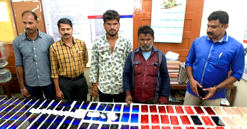 134 വ്യാജഫോണുകളുമായി രണ്ടുപേര്‍ പിടിയില്‍