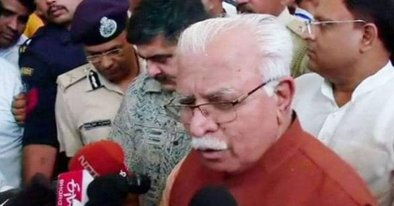 ഇന്ത്യക്കെതിരെ പാക്കിസ്ഥാന്‍ നീക്കം നടത്തുന്നത് ബി.ജെ.പി മുഖ്യമന്ത്രി ഖട്ടാറിന്റെ പരാമര്‍ശങ്ങളെ ചൂണ്ടിക്കാട്ടി: ഇളിഭ്യത മറയ്ക്കാന്‍ രാഹുല്‍ഗാന്ധിയുടെ പേര് വലിച്ചിഴച്ച് ഭരണകക്ഷി