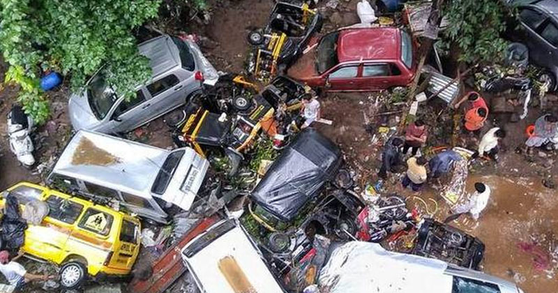കനത്ത മഴ, പ്രളയം : പൂനെയില്‍ മരിച്ചവരുടെ എണ്ണം 17 ആയി