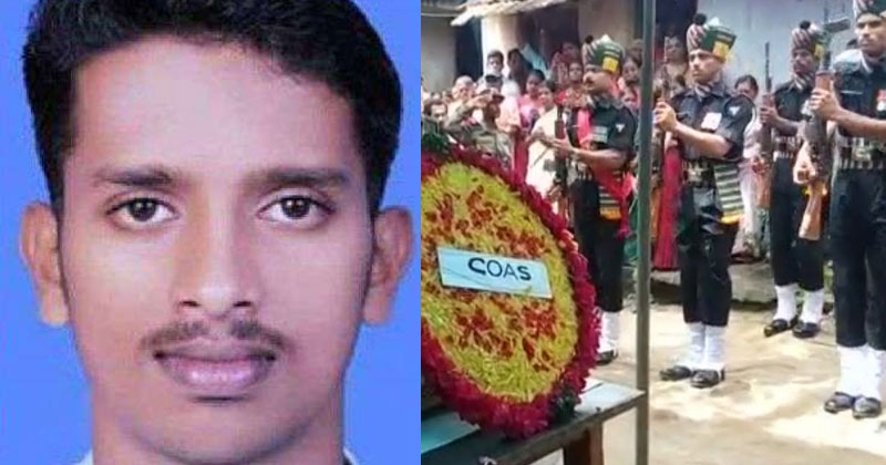 കശ്മീരിൽ ഭീകരാക്രമണത്തില്‍ കൊല്ലപ്പെട്ട  അഭിജിത്തിന് ജന്മനാടിന്‍റെ യാത്രാമൊഴി