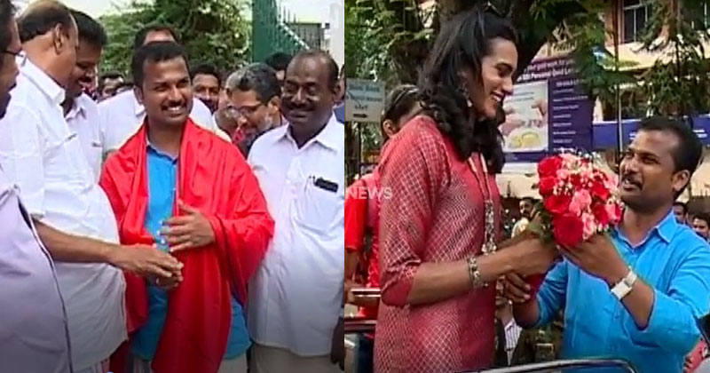 പി വി സിന്ധുവിന് സ്വീകരണം ഒരുക്കുന്നതിലും രാഷ്ട്രീയ  മുതലെടുപ്പിന് മേയര്‍; മേയറുടെ തെരഞ്ഞെടുപ്പ് പ്രചാരണ നാടകത്തിന് വ്യാപക വിമർശനം