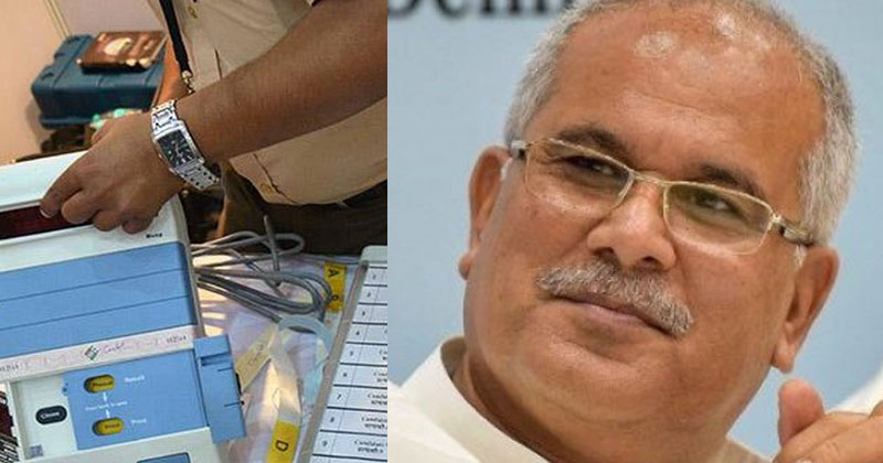 ചത്തീസ്ഗഢ് വോട്ടിംഗ് മെഷീന്‍ ഉപേക്ഷിച്ച് ബാലറ്റ് പേപ്പറിലേക്ക് തിരിച്ച് പോകുന്നു; ചരിത്ര നീക്കവുമായി കോണ്‍ഗ്രസ് സര്‍ക്കാര്‍