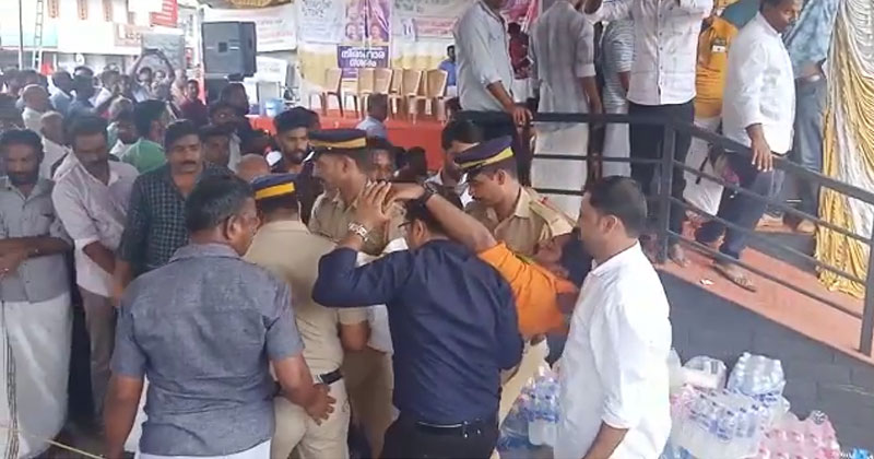 ദേശീയപാത 766-ലെ യാത്രാ നിരോധനം : 2 യുവജന നേതാക്കളെ പൊലീസ് അറസ്റ്റ് ചെയ്ത് ആശുപത്രിയിലേക്ക് മാറ്റി