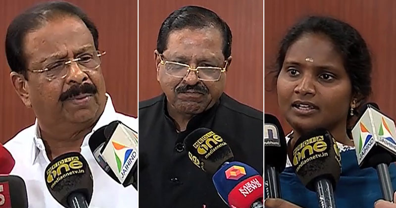 പ്രതിപക്ഷ പ്രതിഷേധം അടിച്ചമർത്താനാണ് കേന്ദ്ര സർക്കാര്‍ നീക്കമെന്ന് കോണ്‍ഗ്രസ് എം.പിമാര്‍