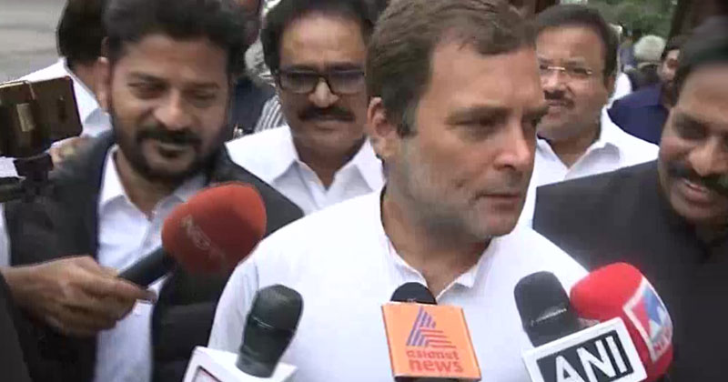 തീവ്രവാദിയായ പ്രഗ്യ തീവ്രവാദിയായ ഗോഡ്‌സെയെ ദേശസ്നേഹി എന്ന് വിളിക്കുന്നു; ഇന്ത്യൻ പാർലമെന്‍റ് ചരിത്രത്തിലെ ഇരുണ്ട ദിനം : രാഹുൽ ഗാന്ധി