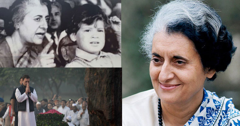103-ആമത് ജന്മദിനത്തിൽ ഇന്ദിര ഗാന്ധിയെ അനുസ്മരിച്ച് രാഹുൽ ഗാന്ധി