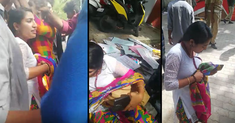 VIDEO | കെഎസ്‌യു വനിതാ പ്രവർത്തകർക്ക് നേരെയും അസഭ്യവർഷത്തോടെ ആക്രമണം