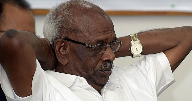ഓട്ടത്തിനിടെ എം.എം മണിയുടെ കാറിന്‍റെ പിന്‍ചക്രം ഊരിപ്പോയി; സംഭവം കമ്പംമേട്ട് വെച്ച്