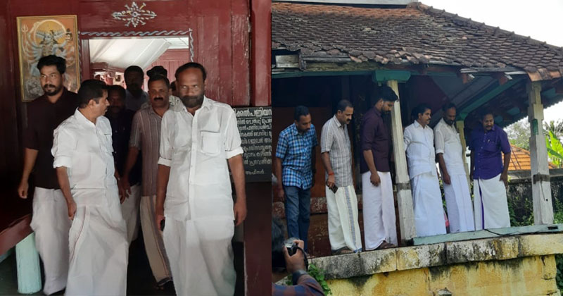 അധികൃതരുടെ അനാസ്ഥമൂലം നശിക്കുന്ന ആറ്റിങ്ങൽ കൊട്ടാരം അടൂർ പ്രകാശ് എംപി സന്ദർശിച്ചു