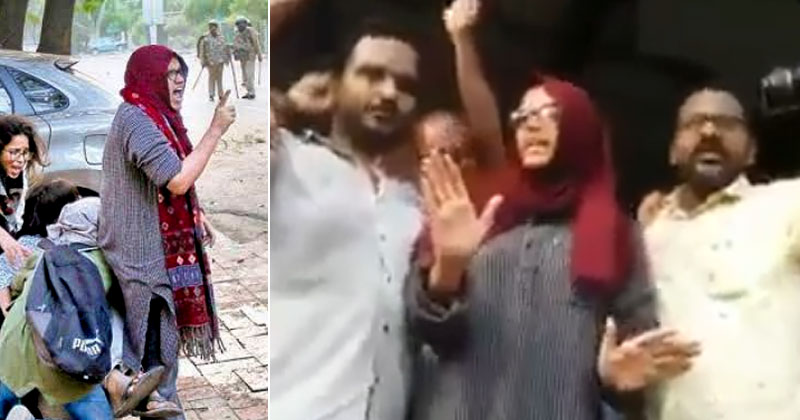 'അഭിപ്രായം വീട്ടില്‍ പോയി പറഞ്ഞാല്‍ മതി' ; പിണറായി സർക്കാരിനെ വിമർശിച്ച ജാമിയ മില്ലിയ വിദ്യാർത്ഥിക്കെതിരെ സി.പി.എം ഭീഷണി