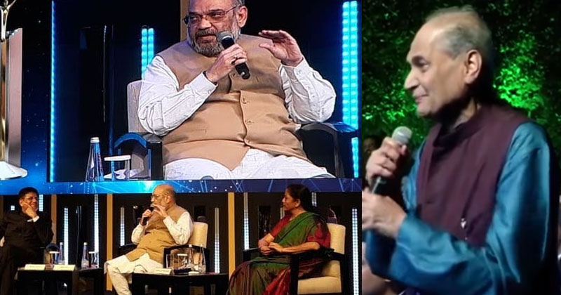 രാ​ജ്യ​ത്ത് ഭ​യ​ത്തി​ന്‍റെ അ​ന്ത​രീ​ക്ഷം വ​ർ​ധി​ക്കു​ന്നു, സ​ര്‍​ക്കാ​രി​നെ​തി​രെ സം​സാ​രി​ക്കാ​ന്‍ ജ​ന​ങ്ങ​ള്‍ ഭ​യ​പ്പെ​ടു​ന്നു; അമിത് ഷായെ വേദിയിലിരുത്തി തുറന്നടിച്ച് രാഹുല്‍ ബജാജ്