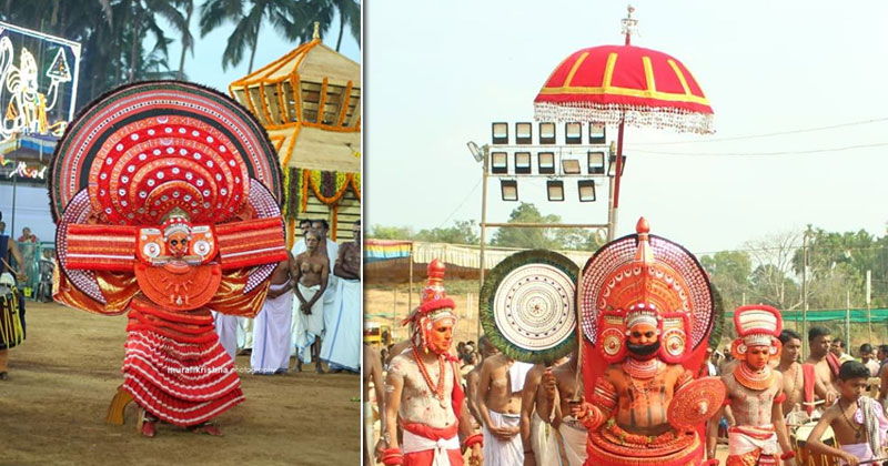 ഏഴ് നൂറ്റാണ്ടുകൾക്കു ശേഷം കാസർഗോഡ് കല്യോട്ട് പെരുങ്കളിയാട്ടം
