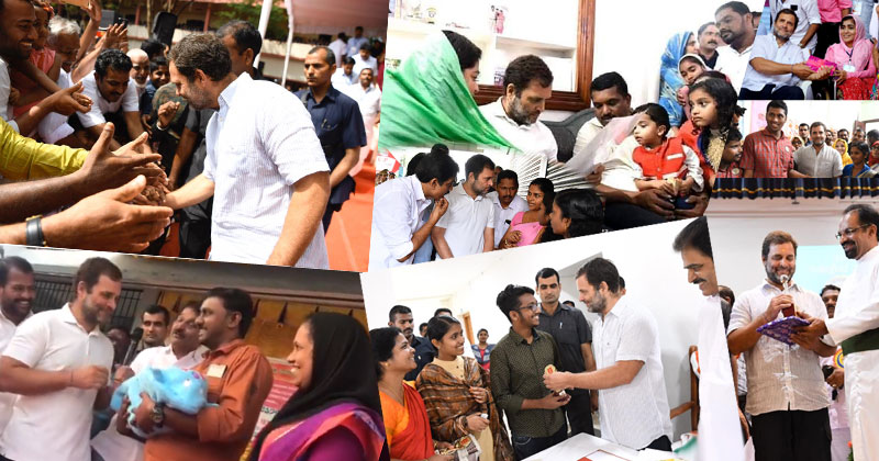 നന്മയും സ്നേഹവും പങ്ക് വച്ചും,  വികസനം ചർച്ച ചെയ്തും 3 ദിവസത്തെ വയനാട് സന്ദർശനം പൂർത്തിയാക്കി രാഹുൽഗാന്ധി