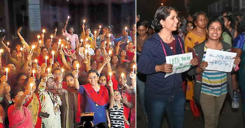'പൊതുഇടം എന്‍റേതും' എന്ന പേരിൽ രാത്രി നടത്തം