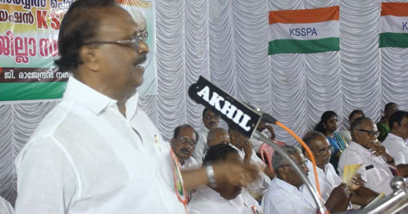 രാജ്യം ഭരിക്കുന്ന ഗവൺമെന്‍റ്  ജനാധിപത്യത്തെ തകർക്കാനുള്ള തീഷ്ണമായ ശ്രമം  നടത്തുന്നുവെന്ന് ശൂരനാട് രാജശേഖരൻ
