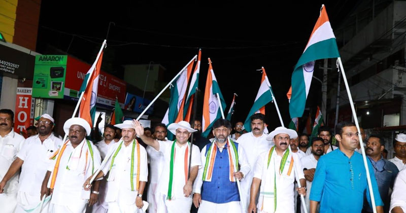പൗരത്വ ഭേദഗതി നിയമത്തിനെതിരെ ഹൈബി ഈഡന്‍ എം.പി നയിച്ച ലോംഗ് മാർച്ചില്‍ അണിനിരന്ന് ആയിരങ്ങള്‍