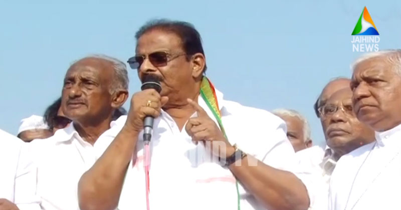 കെ.സുധാകരൻ എം.പി നയിക്കുന്ന രാഷ്ട്ര രക്ഷാ മാർച്ചിന് തുടക്കം