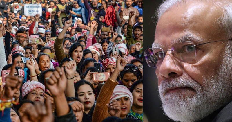 പൗരത്വ  പ്രതിഷേധം ഭയന്ന് പ്രധാനമന്ത്രി ; അസം സന്ദർശനം റദ്ദാക്കി