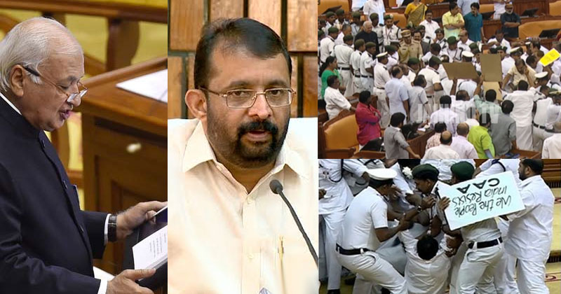 ഗവർണറെ തടഞ്ഞ സാമജികർക്കെതിരെ അച്ചടക്ക നടപടി ആലോചിച്ചിട്ടില്ലെന്ന് സ്പീക്കർ; ഗവർണറുടെ വിയോജിപ്പ് സഭാരേഖകളിൽ ഉണ്ടാകില്ല