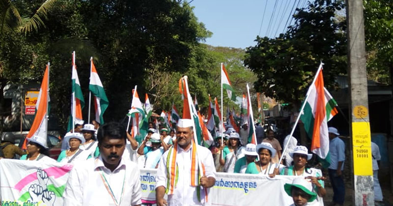 കേന്ദ്ര-സംസ്ഥാന സർക്കാരുകളുടെ ദുർഭരണത്തിനെതിരെ ജോഷി ഫിലിപ്പ് നയിക്കുന്ന ജനകീയ പ്രക്ഷോഭ ജാഥ