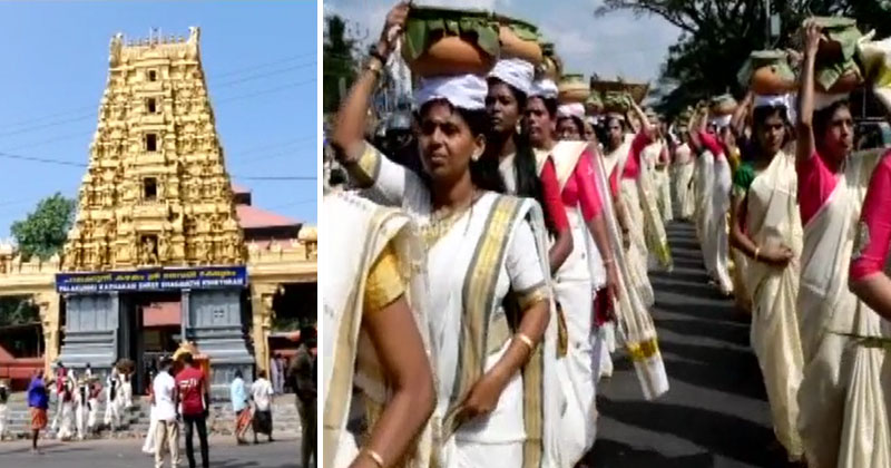 കാസര്‍ഗോഡ് പാലക്കുന്ന് ഭഗവതി ക്ഷേത്ര കലം കനിപ്പ് മഹോത്സവത്തിന് ആയിരങ്ങളെത്തി