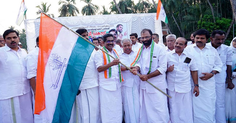 'പൗരത്വ ഭേദഗതി നിയമം അറബിക്കടലില്‍' എന്ന മുദ്രാവാക്യവുമായി വി.വി പ്രകാശ് നയിക്കുന്ന ലോംഗ് മാർച്ച്