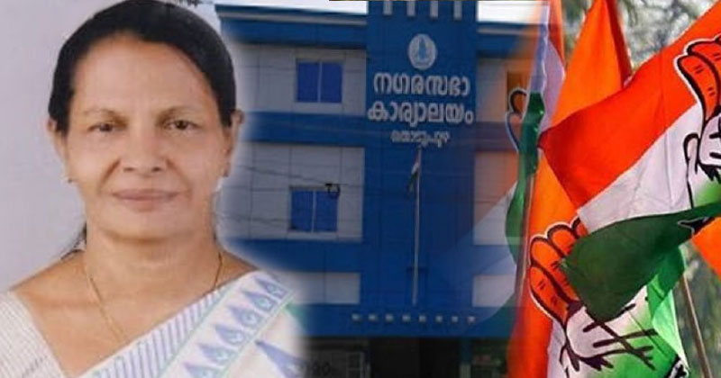 സിസിലി ജോസ്  തൊടുപുഴ നഗരസഭാ ചെയർപേഴ്സണ്‍