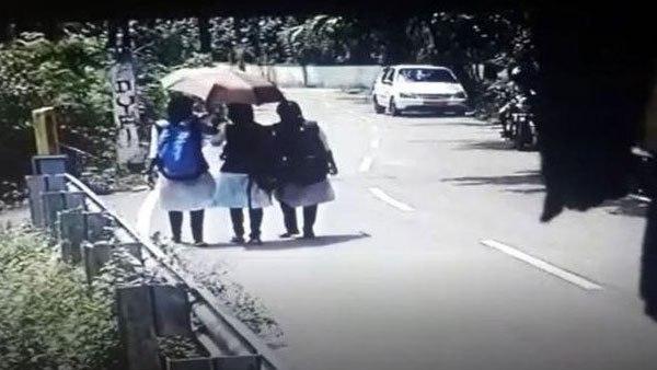 വിദ്യാർത്ഥിനികളെ കാറിടിച്ച സംഭവം; ഡ്രൈവർക്കെതിരെ കേസ്