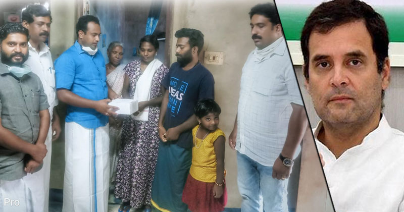 രാഹുൽ ഗാന്ധിയുടെ സാന്ത്വനം വീണ്ടും; ജനീഷിന് വീട്ടില്‍ മരുന്നെത്തി