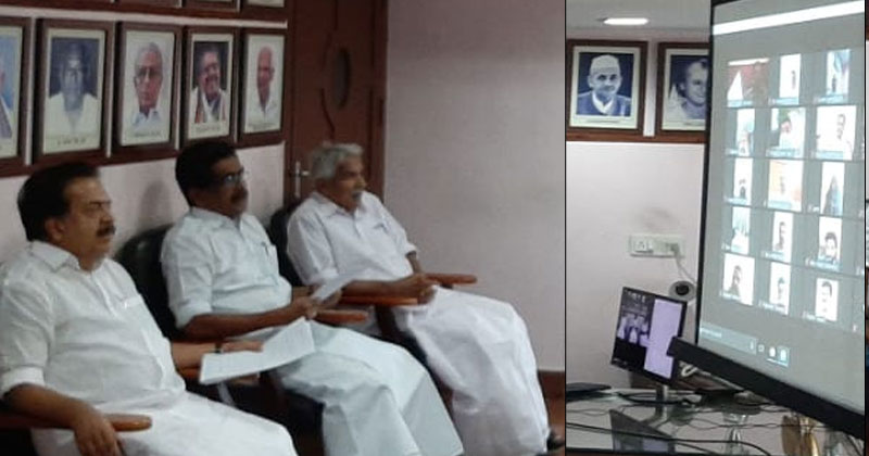 കൊവിഡ് 19 : ഞങ്ങള്‍ ഒപ്പമുണ്ട്: പ്രവാസികള്‍ക്ക് പൂര്‍ണ പിന്തുണ, ഒഐസിസി ഭാരവാഹികളുമായി കെപിസിസി നേതാക്കളുടെ കൂടിക്കാഴ്ച