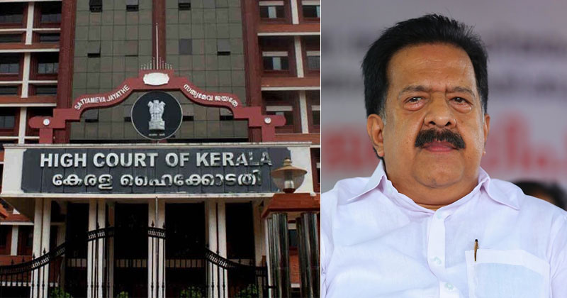 രമേശ് ചെന്നിത്തലയുടെ ഹർജിയിൽ സർക്കാരിനും സ്പ്രിങ്ക്ളറിനും ഹൈക്കോടതി നോട്ടീസ്