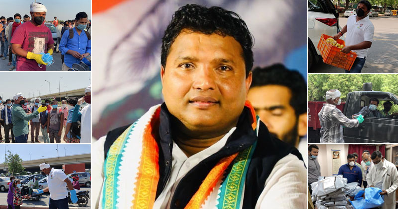 സേവന രംഗത്ത് സദാ കർമനിരതനായി യൂത്ത് കോണ്‍ഗ്രസ് ദേശീയ അധ്യക്ഷന്‍ ബി.വി ശ്രീനിവാസ്