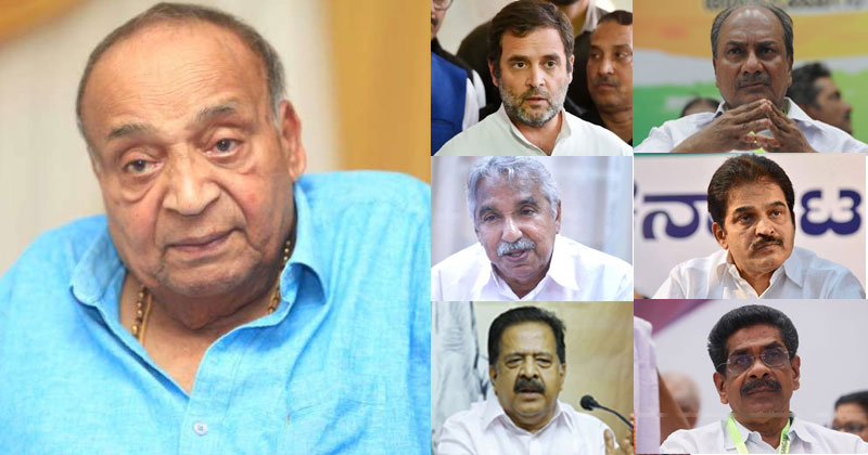 എം.പി വീരേന്ദ്രകുമാറിന്‍റെ നിര്യാണത്തില്‍ അനുശോചനം അറിയിച്ച് പ്രമുഖ നേതാക്കള്‍
