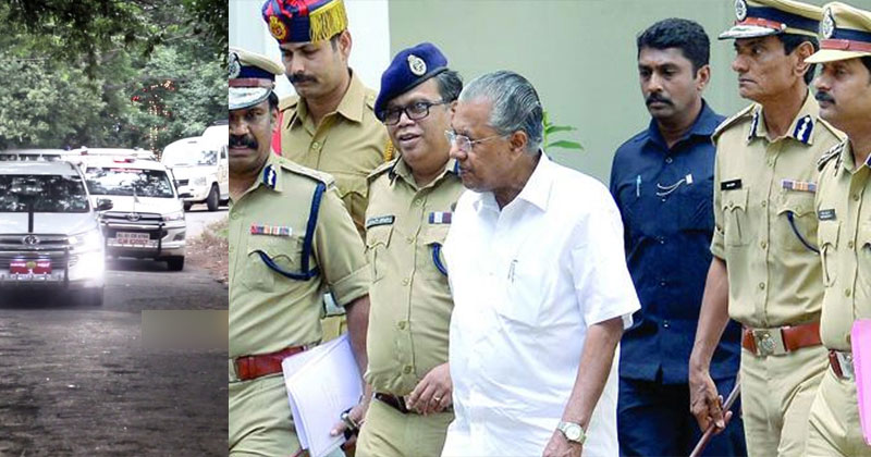 മുഖ്യമന്ത്രി പിണറായി വിജയന് സുരക്ഷ ഒരുക്കുന്നത് 58 പേര്‍; ചെലവ് കോടികള്‍