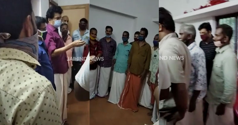 നിരോധനാജ്ഞ ലംഘിച്ച് പാലക്കാട് സിപിഎം പൊതുയോഗം; സിപിഎമ്മിനെ ചതിക്കുന്നവരെ ദ്രോഹിക്കുമെന്ന് യോഗത്തില്‍ പി.കെ ശശി എംഎൽഎ| VIDEO