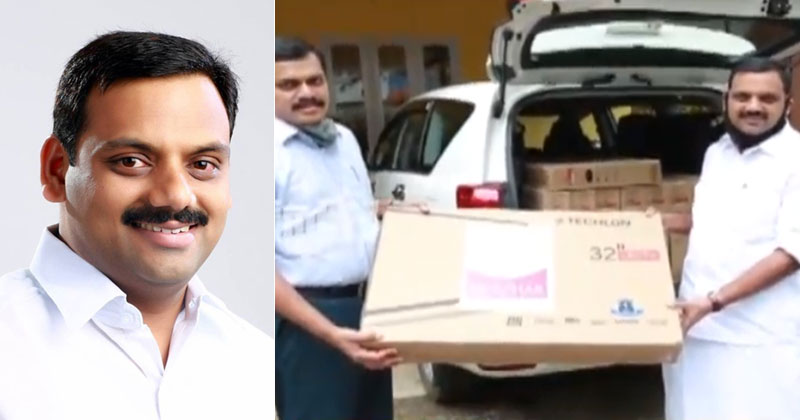 ഓണ്‍ലൈന്‍ പഠനം: ഇടുക്കിയിലെ ആദിവാസി മേഖലകളിലെ വിദ്യാര്‍ത്ഥികള്‍ക്ക് ഡീന്‍ കുര്യാക്കോസ് എം.പിയുടെ സഹായഹസ്തം; ടെലിവിഷനും കേബിള്‍ നെറ്റ്‌വര്‍ക്കും എത്തിച്ചുനല്‍കി