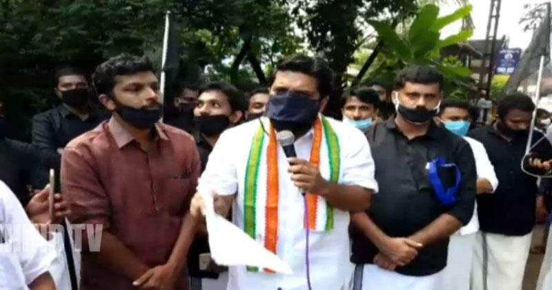 എക്സൈസ് ഉദ്യോഗസ്ഥന്‍റെ മരണം; സർക്കാര്‍ അനാസ്ഥക്കെതിരെ യൂത്ത് കോണ്‍ഗ്രസിന്‍റെ കരിങ്കൊടി പ്രതിഷേധ മാർച്ച് | Video