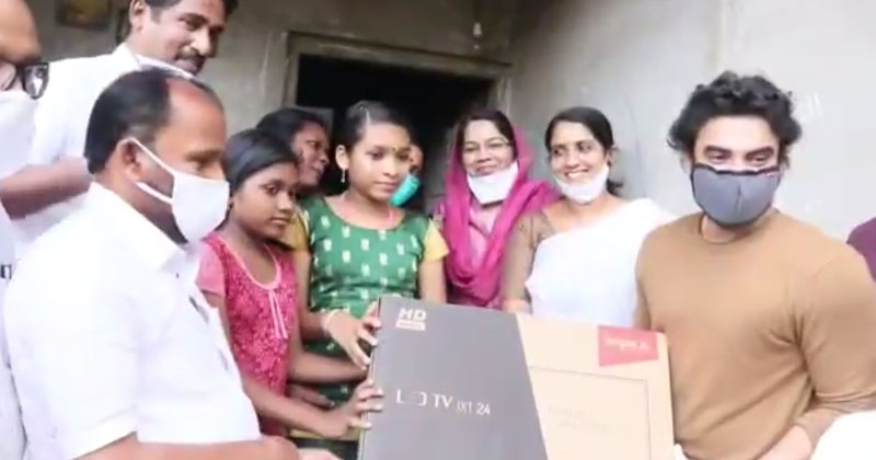 ടി.എന്‍ പ്രതാപന്‍ എം.പിയുടെ കരുതല്‍; രഞ്ജു ഇനി ഓണ്‍ലൈനില്‍