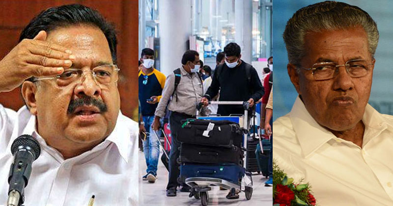 പ്രവാസികള്‍ക്ക്  കൊവിഡ് നെഗറ്റീവ് സര്‍ട്ടിഫിക്കറ്റ് നിര്‍ബന്ധമാക്കി മന്ത്രിസഭാ തീരുമാനം; നടപടി പ്രതിഷേധാര്‍ഹമെന്ന് പ്രതിപക്ഷം, തീരുമാനത്തിനെതിരെ 19ന് രമേശ് ചെന്നിത്തലയുടെ ഉപവാസ സമരം