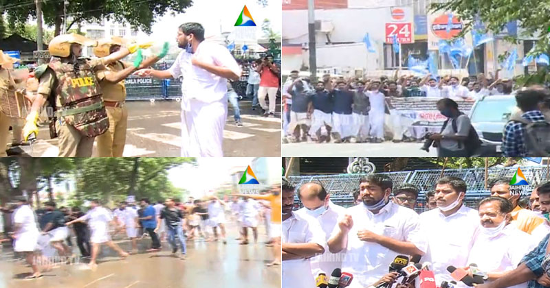 ദേവികയുടെ മരണം: സര്‍ക്കാര്‍ അനാസ്ഥക്കെതിരെ കെ.എസ്.യുവിന്‍റെ സെക്രട്ടേറിയേറ്റ് മാര്‍ച്ചിനുനേരെ പൊലീസ് അതിക്രമം; ജലപീരങ്കിയും ഗ്രനേഡ് പ്രയോഗവും | VIDEO