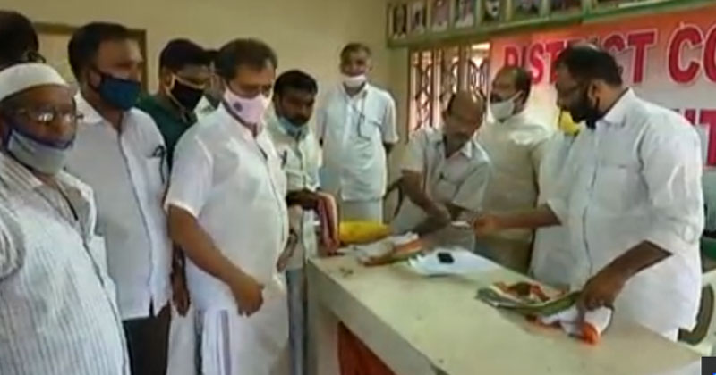 മലപ്പുറത്ത് ജനതാദൾ വീരേന്ദ്രകുമാർ വിഭാഗത്തിൽ നിന്ന് കൂട്ടരാജി ; 41 പേർ കോൺഗ്രസിൽ ചേർന്നു