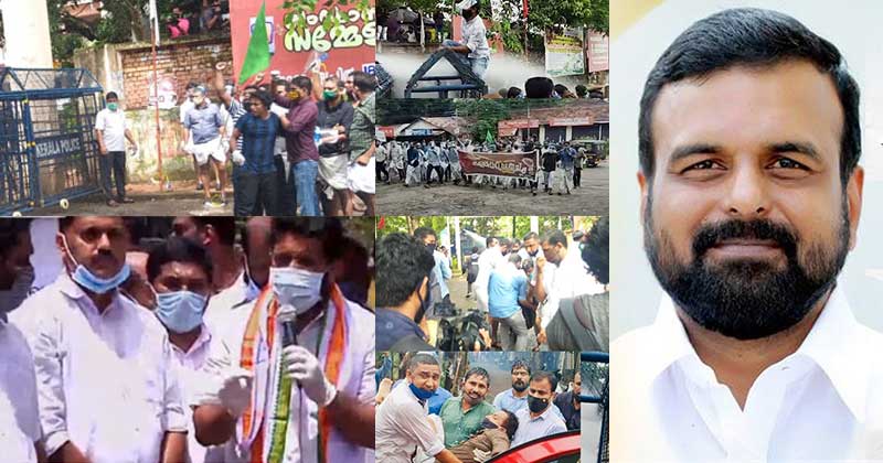 പ്രതിഷേധത്തെ തല്ലിയൊതുക്കാമെന്ന് കരുതണ്ട; കോണ്‍ഗ്രസിന്‍റെ പ്രതിഷേധ കൊടുങ്കാറ്റില്‍ അടിപതറുമോയെന്ന ഭയമാണ് മുഖ്യമന്ത്രിയ്ക്കെന്നും കെ.പി.അനില്‍കുമാര്‍