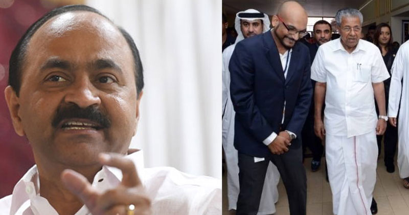 'പകൽ മുഖ്യമന്ത്രിയുടെ ഐ.ടി ഫെലോ, രാത്രി സ്വർണ്ണക്കള്ളക്കടത്തുകാരുടെ കൂടെ'; പരിഹസിച്ച് വി.ഡി സതീശന്‍