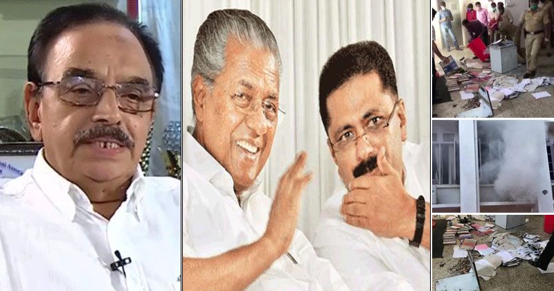 സെക്രട്ടേറിയ‌റ്റില്‍ തീപിടിത്തം; മുഖ്യമന്ത്രിയും ജലീലും അദ്ഭുതകരമായി രക്ഷപ്പെട്ടു’; പരിഹസിച്ച് അബ്ദുറബ്ബ്