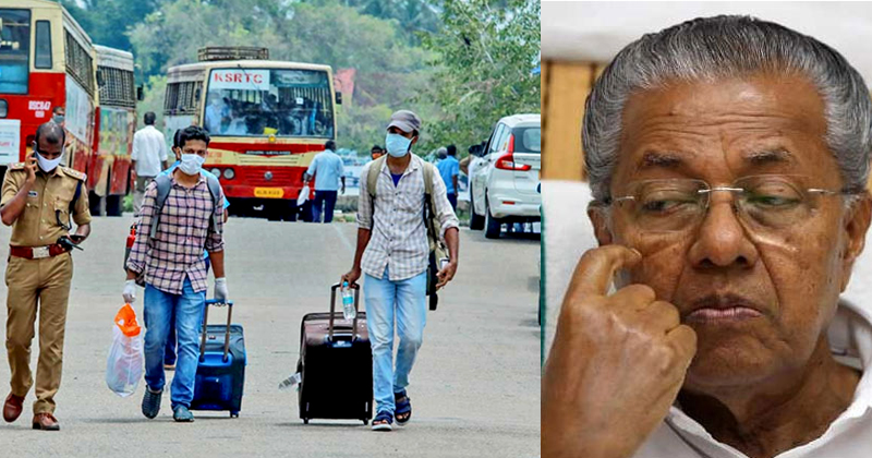 കേരളം എണ്ണായിരത്തിനടുത്ത് : ക്വാറന്‍റൈന്‍ ഏഴു ദിവസമാക്കി കുറച്ച് സര്‍ക്കാര്‍ ; നാട്ടിലേക്ക് വിമാന യാത്രക്കാര്‍ കുറഞ്ഞപ്പോള്‍ ക്വാറന്‍റൈന്‍ ഇളവ് നല്‍കിയതിനെ ട്രോളി സമൂഹമാധ്യമങ്ങള്‍