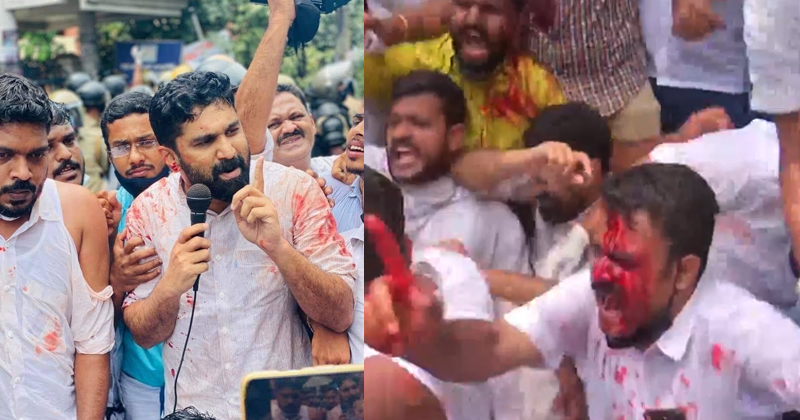 യൂത്ത് കോണ്‍ഗ്രസ് മാര്‍ച്ചിന് നേരെ പൊലീസ് നരനായാട്ട് : പ്രവർത്തകരെ വളഞ്ഞിട്ട് മർദിച്ചു ; വി.ടി ബല്‍റാം എം.എല്‍.എ ഉള്‍പ്പെടെയുള്ളവർക്ക് പരിക്ക് | Video