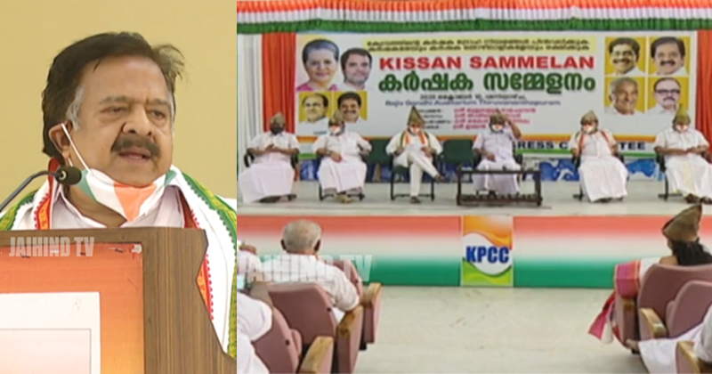 താങ്ങുവില : സര്‍ക്കാര്‍ നിയമനിര്‍മ്മാണം നടത്തണമെന്ന് രമേശ്‌ ചെന്നിത്തല