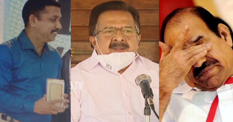 ഐഫോൺ കിട്ടിയവരില്‍ കോടിയേരിയുടെ മുന്‍ പേഴ്സണല്‍ സ്റ്റാഫ് അംഗവും ; ഫോട്ടോ പുറത്ത് വിട്ട് പ്രതിപക്ഷ നേതാവ്